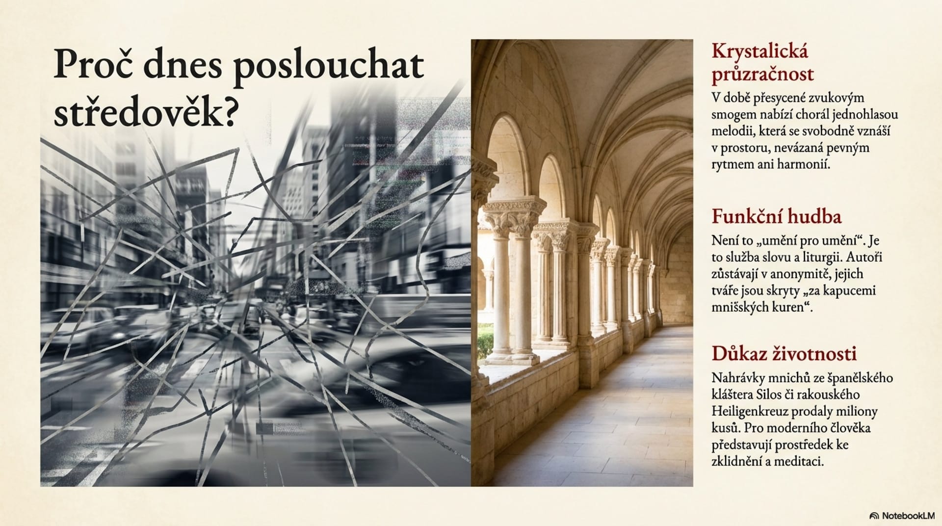 Architektura kořenů evropské hudby – snímek 2 z 15