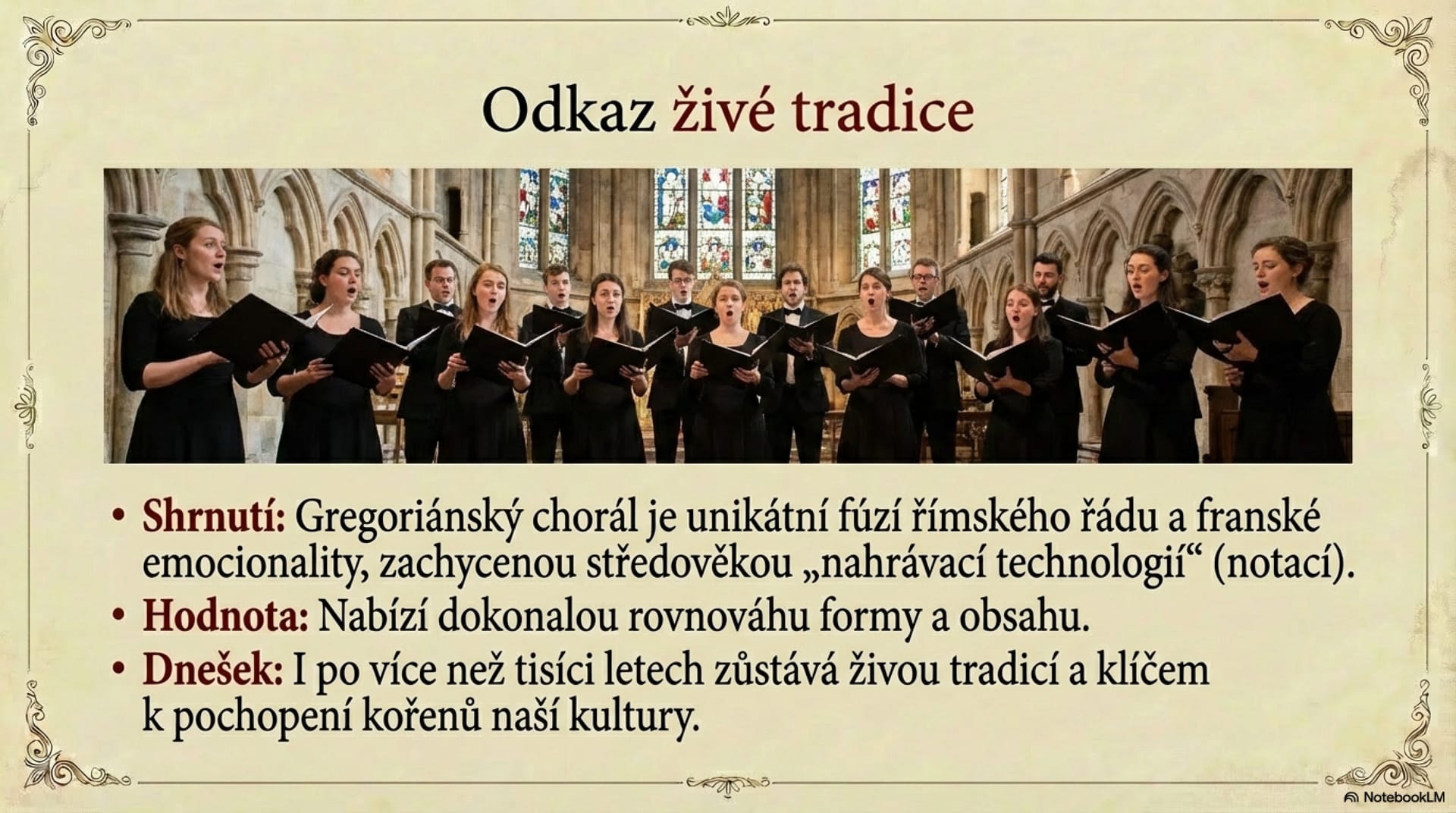 Architektura kořenů evropské hudby – snímek 15 z 15