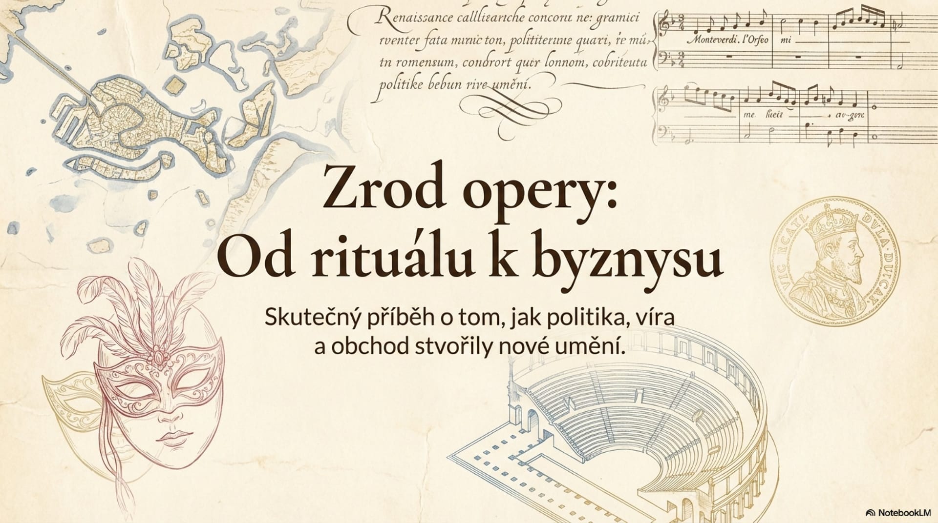 Zrod a vývoj opery v Itálii a Francii (17. a 18. stol.) – snímek 1 z 13