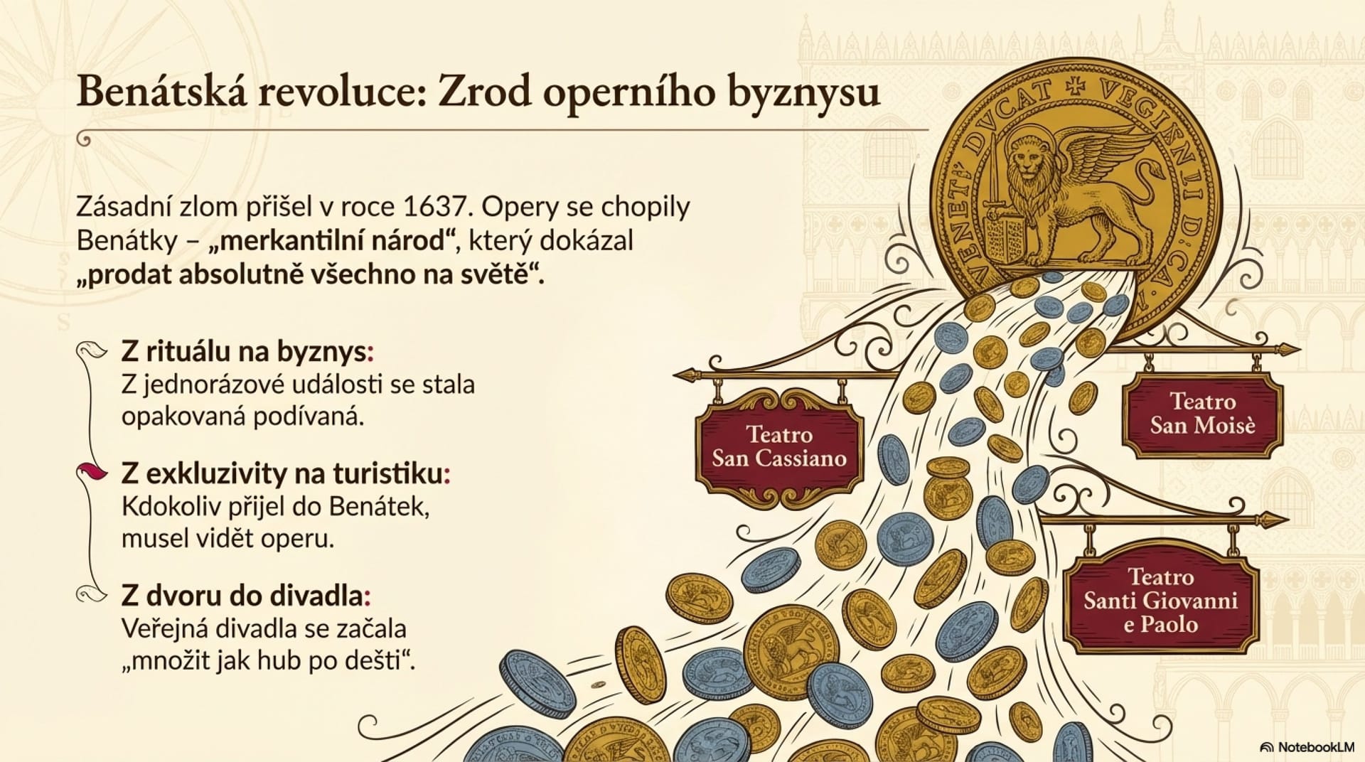 Zrod a vývoj opery v Itálii a Francii (17. a 18. stol.) – snímek 9 z 13