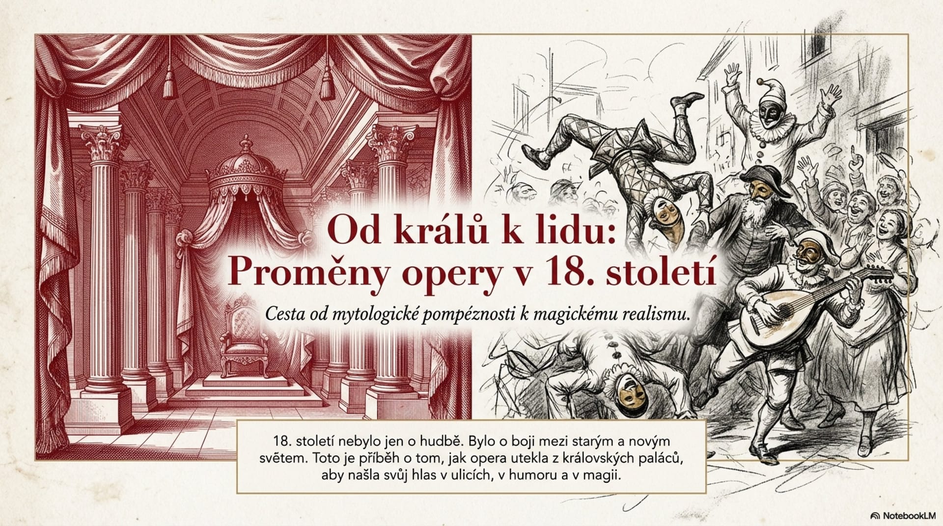 Opera v 18. století – od neapolské školy po Mozarta – snímek 1 z 15