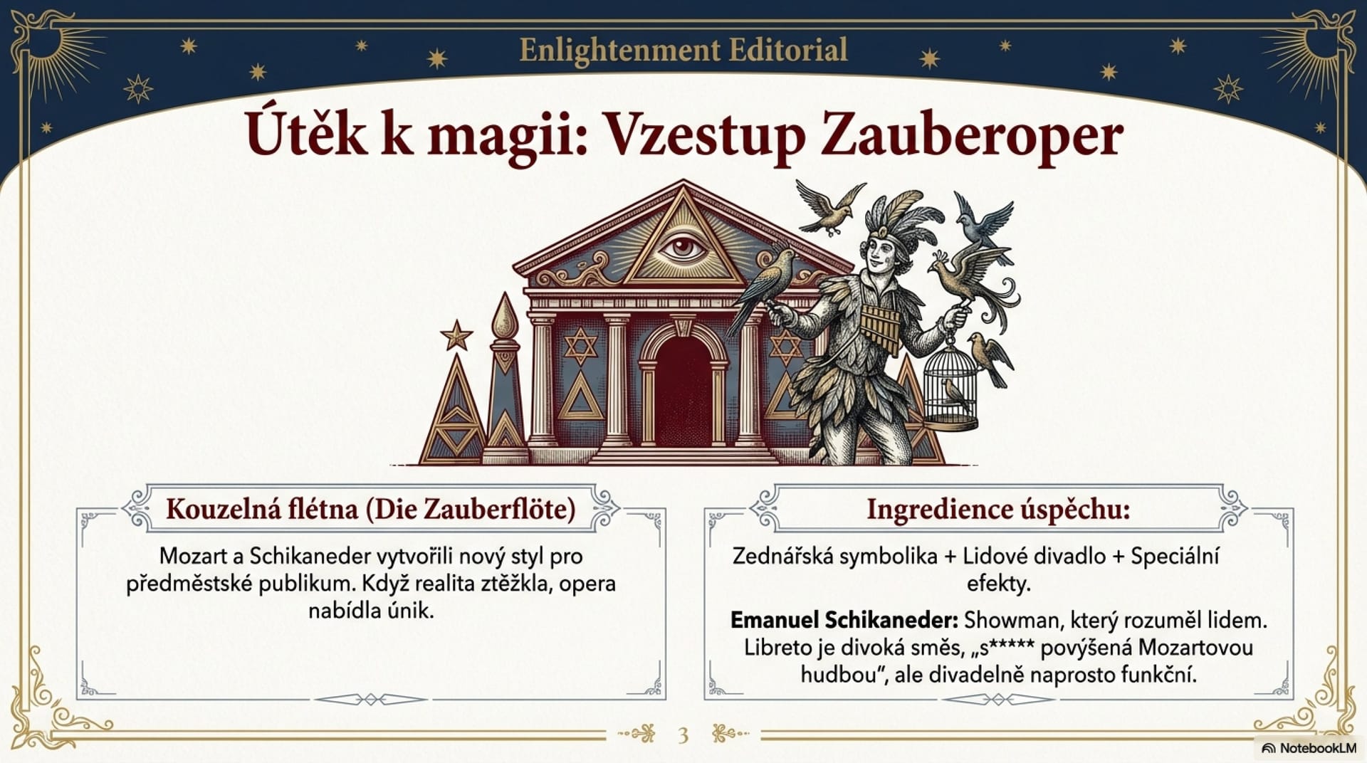 Opera v 18. století – od neapolské školy po Mozarta – snímek 12 z 15